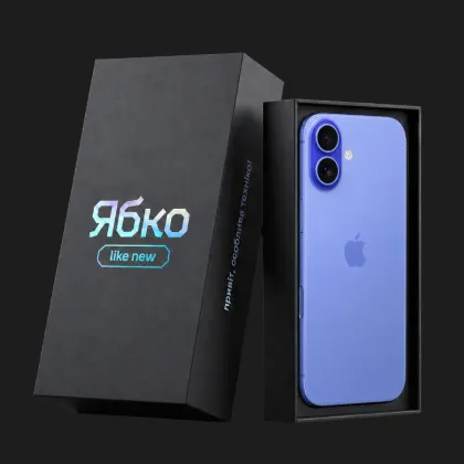 б/у iPhone 16 Plus 128GB (Ultramarine) (Как Новый)